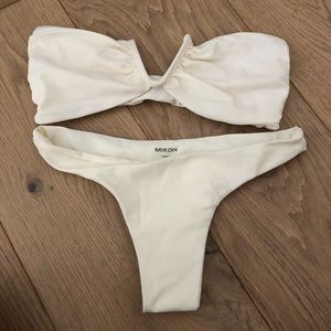Mikoh Bone bikini set